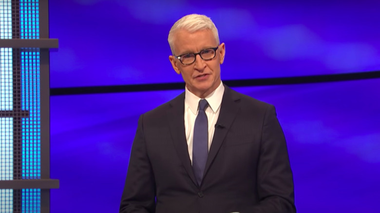 Anderson Cooper hosting Jeopardy