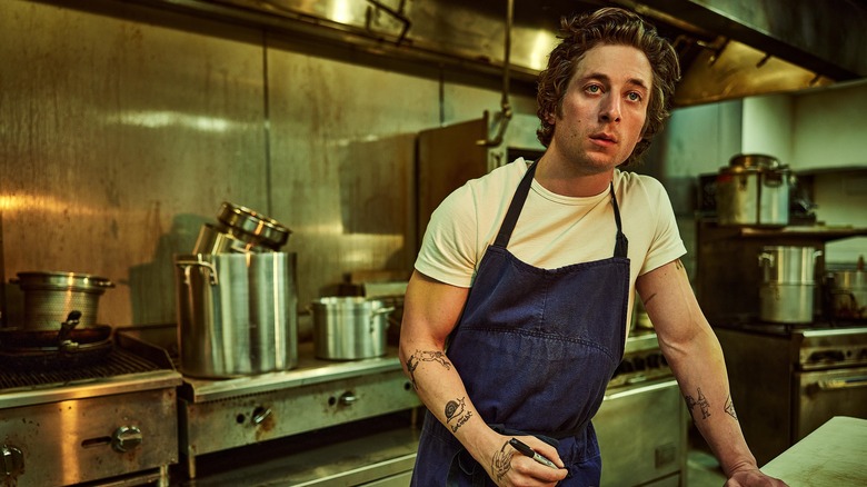 Jeremy Allen White as Carmy in The Bear