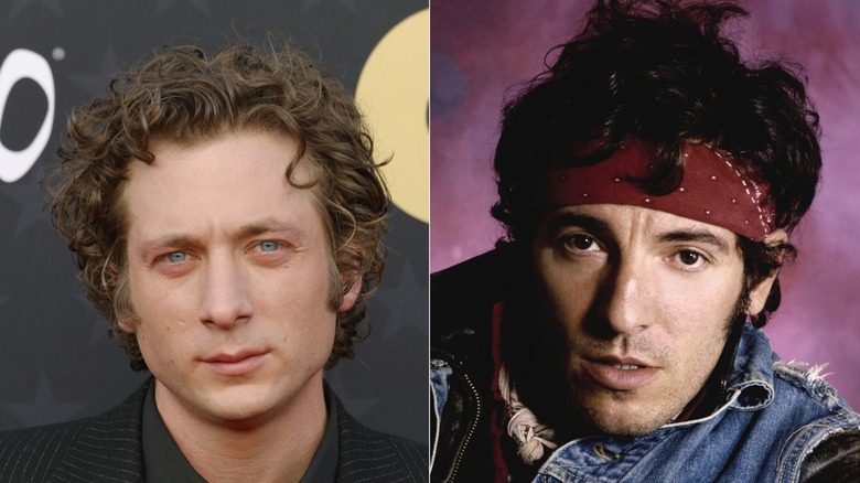 Jeremy Allen White and Bruce Springsteen