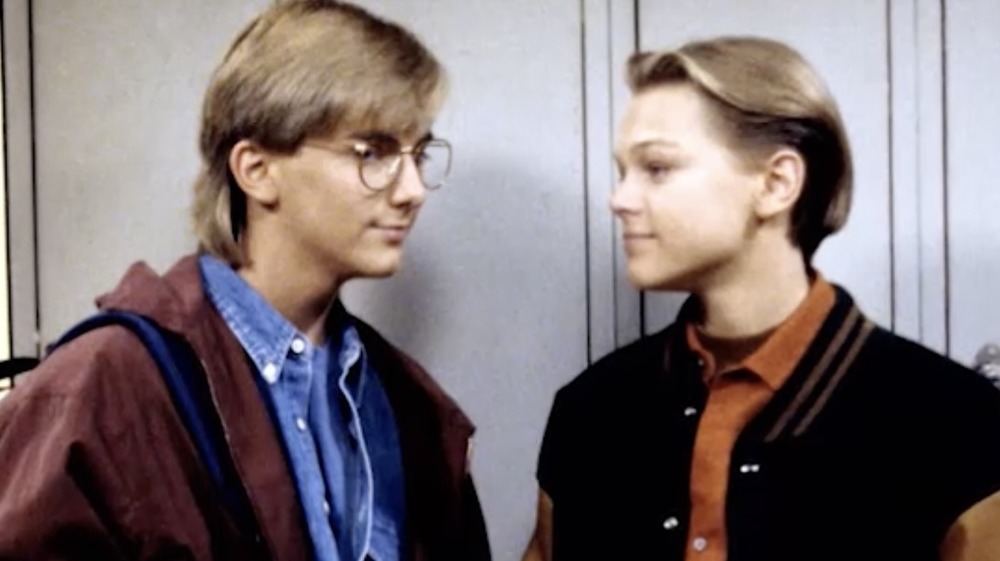 Jeremy Miller and Leonardo DiCaprio in Growing Pains