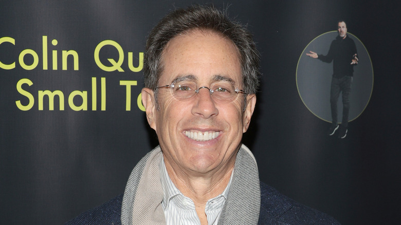 Jerry Seinfeld smiling