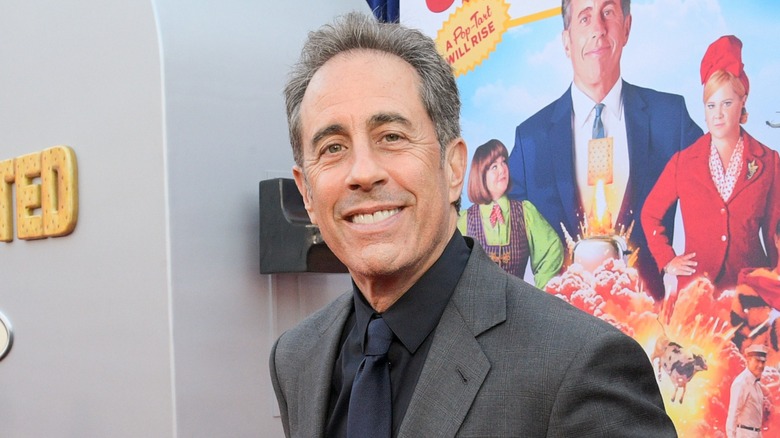 Jerry Seinfeld smiling