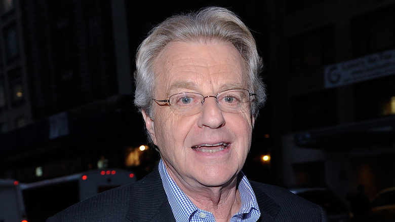 Jerry Springer walking