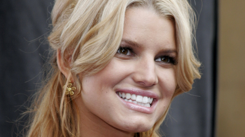 Jessica Simpson smiling