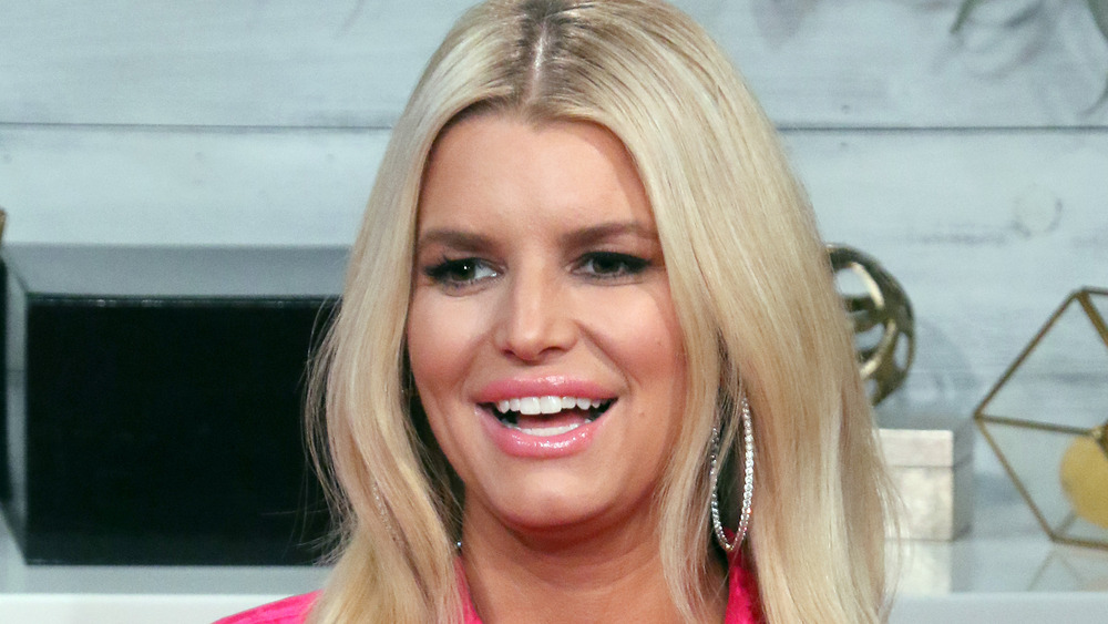 Jessica Simpson smiling