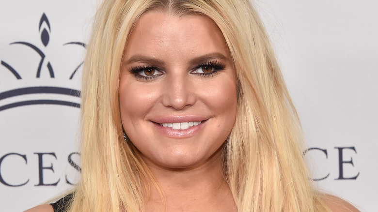 Jessica Simpson smiling