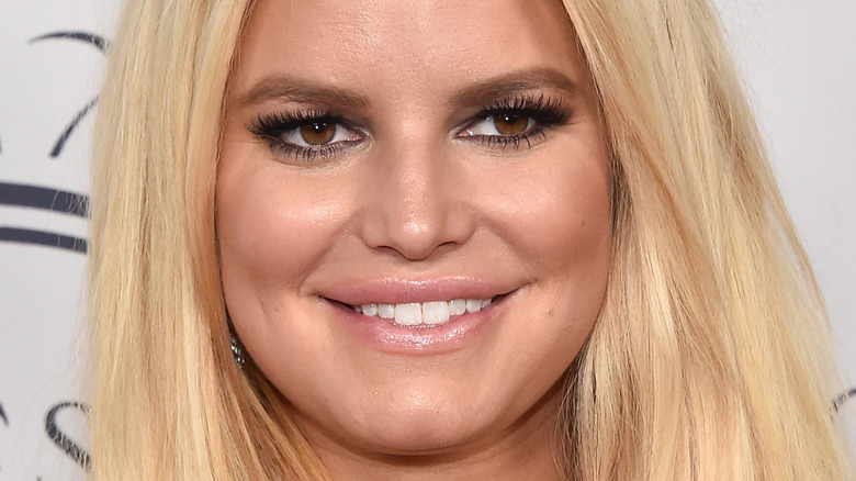 Jessica Simpson smiling