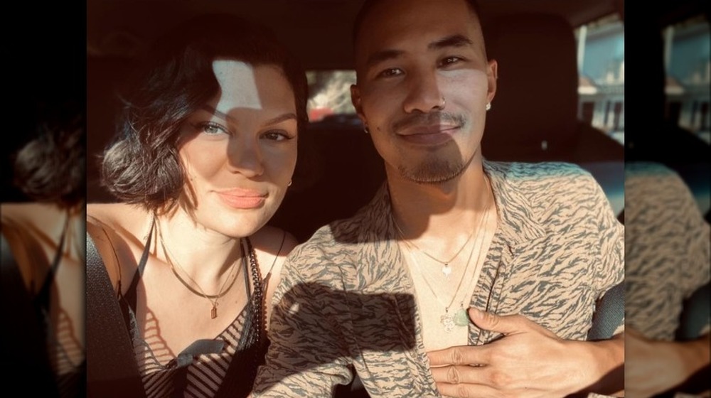 Jessie J posing with new boyfriend Max Pham Nguyen