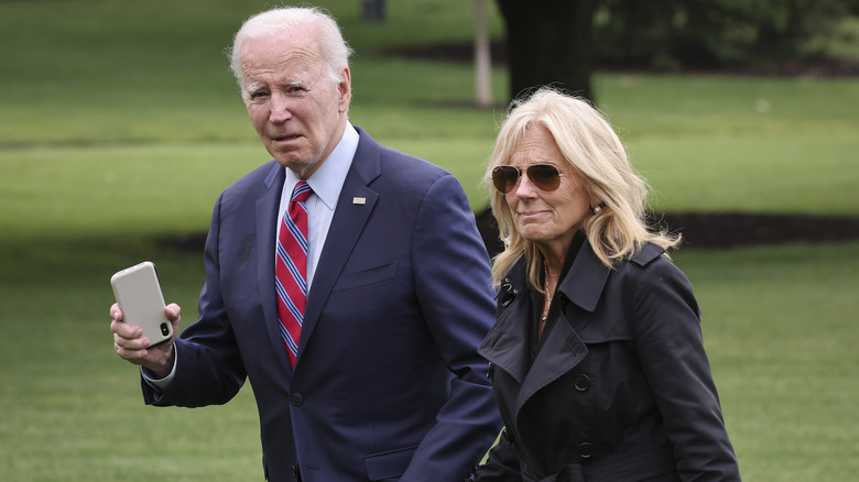 Joe and Jill Biden returning to the White House