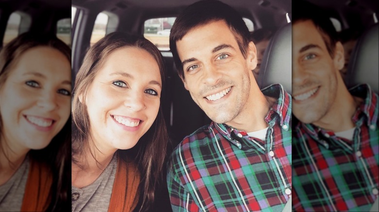 Jill Duggar and Derick Dillard pose together