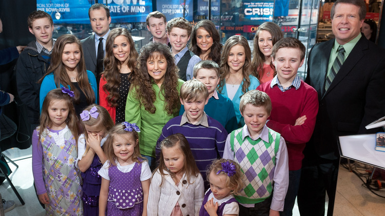 Duggar Family posing