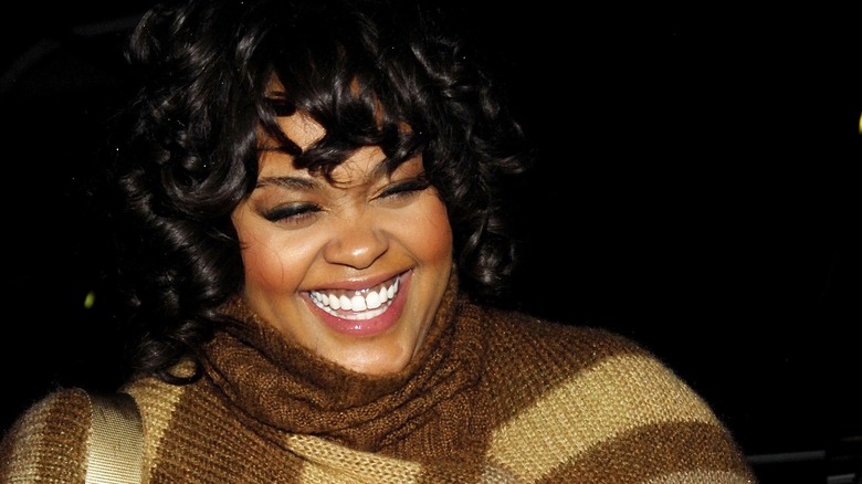 Jill Scott laughing