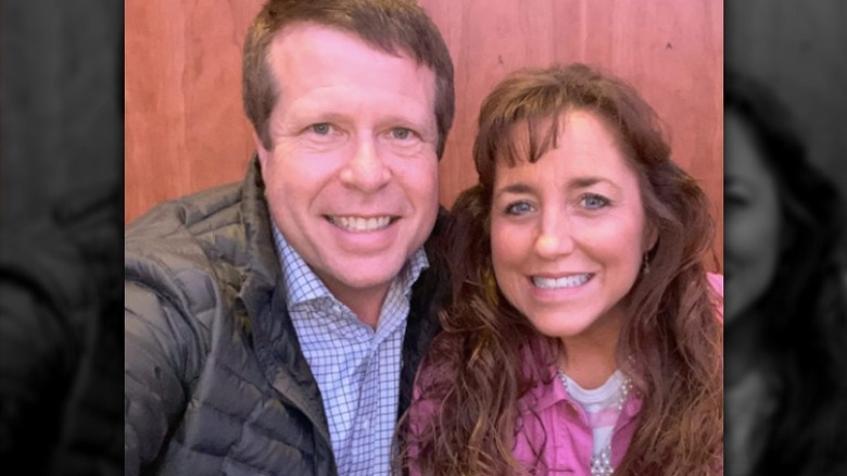 Jim Bob and Michelle Duggar take a selfie for Instagram