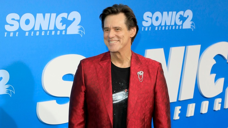 Jim Carrey attending the Sonic The Hedgehog 2