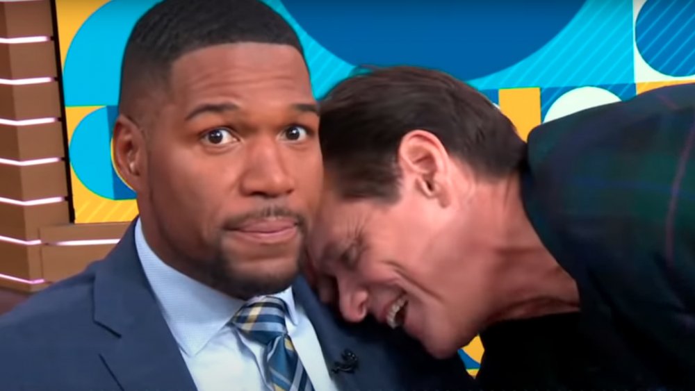 Jim Carrey, Michael Strahan