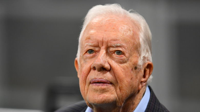 Jimmy Carter at Mercedes Benz Stadium