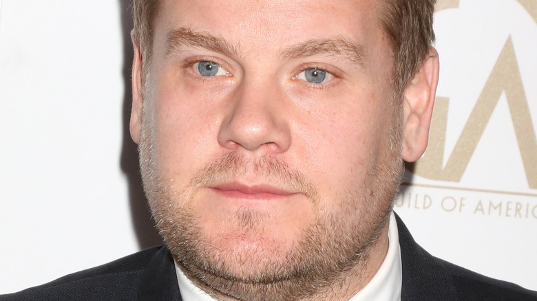 James Corden posing