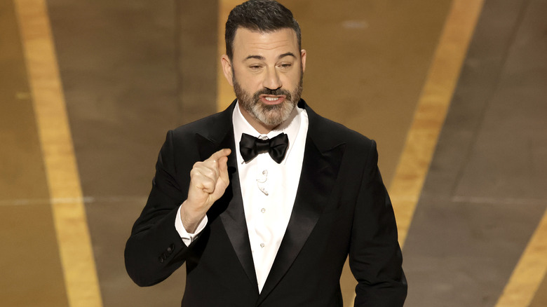 Jimmy Kimmel, speaking 