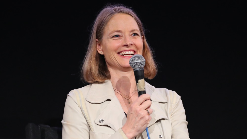 Jodie Foster smiling