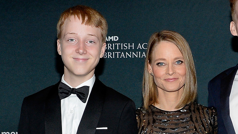 Jodie Foster with Christopher Bernard Foster