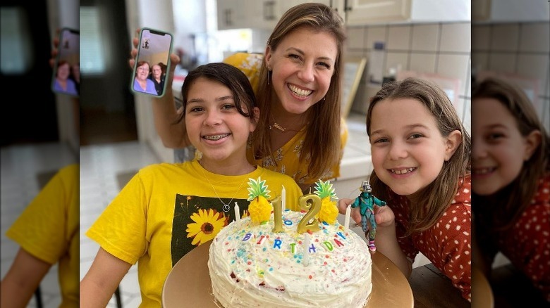 Jodie Sweetin and daughters