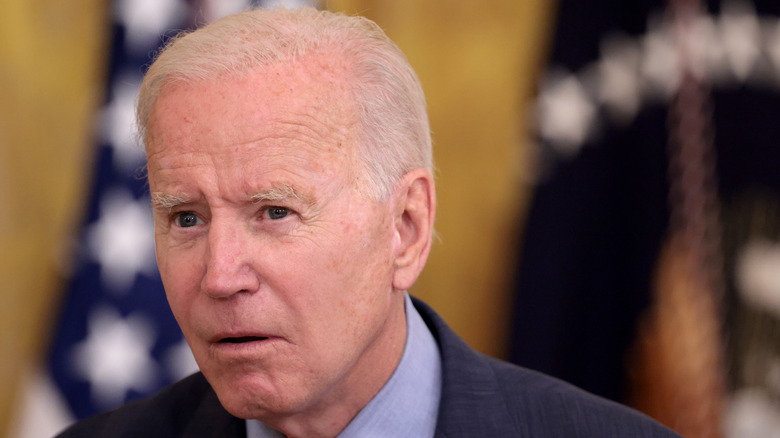 Biden in the East Room