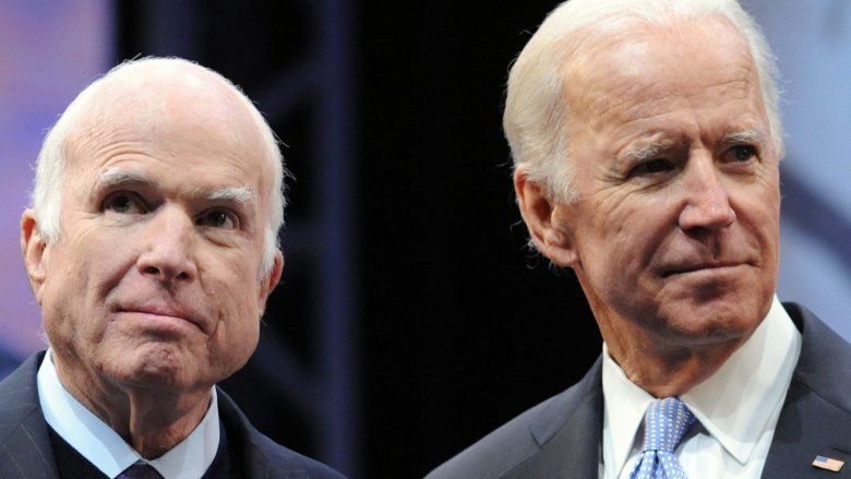 Joe Biden and John McCain