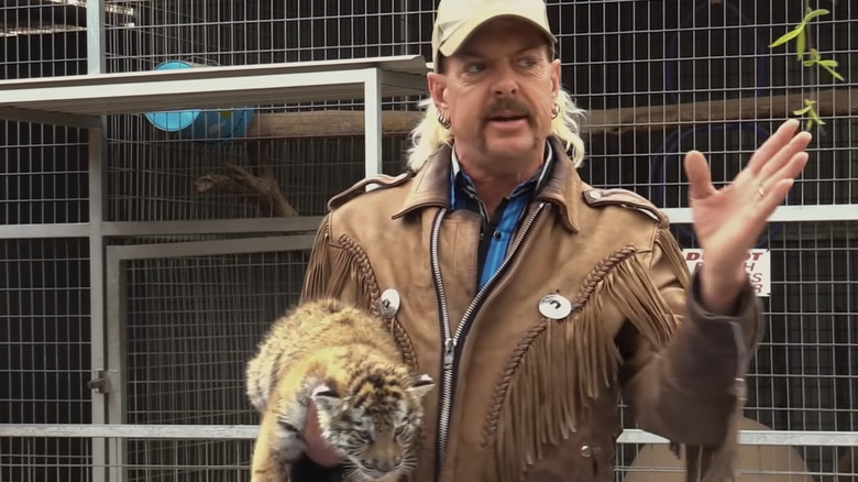 Joe Exotic baby tiger