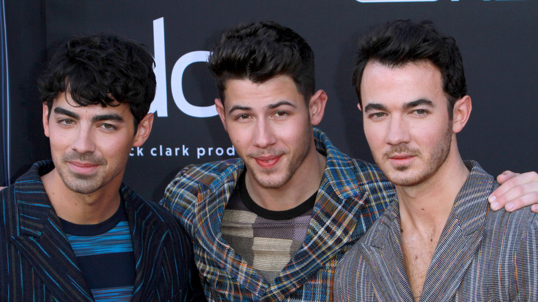 The reunited Jonas Brothers in 2019