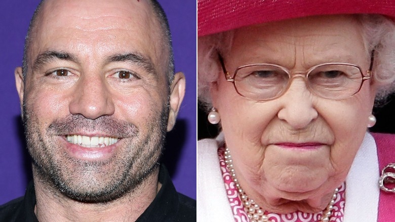 Joe Rogan and Queen Elizabeth