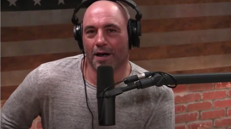 Joe Rogan in studio