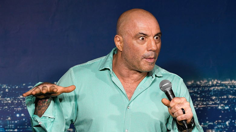 Joe Rogan on stage