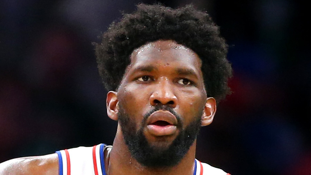 Joel Embiid facial hair