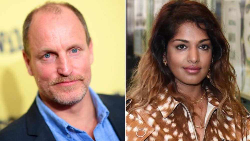 Woody Harrelson and M.I.A.