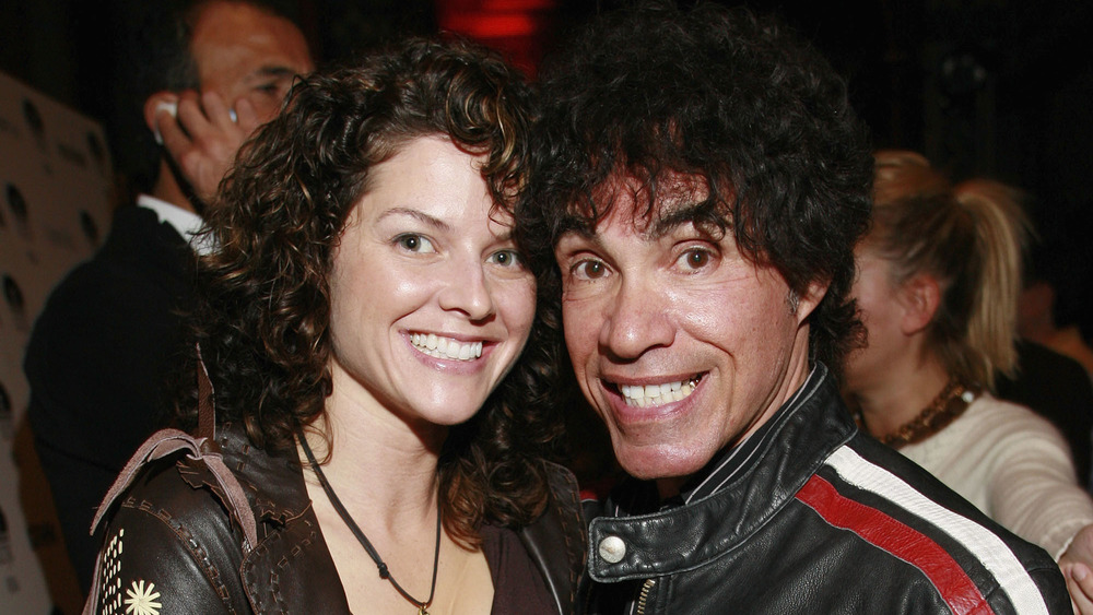 Aimee and John Oates smiling 