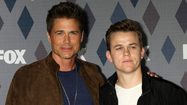 Rob Lowe with John Owen Lowe