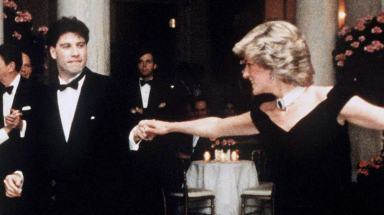 John Travolta dances with Princess Diana