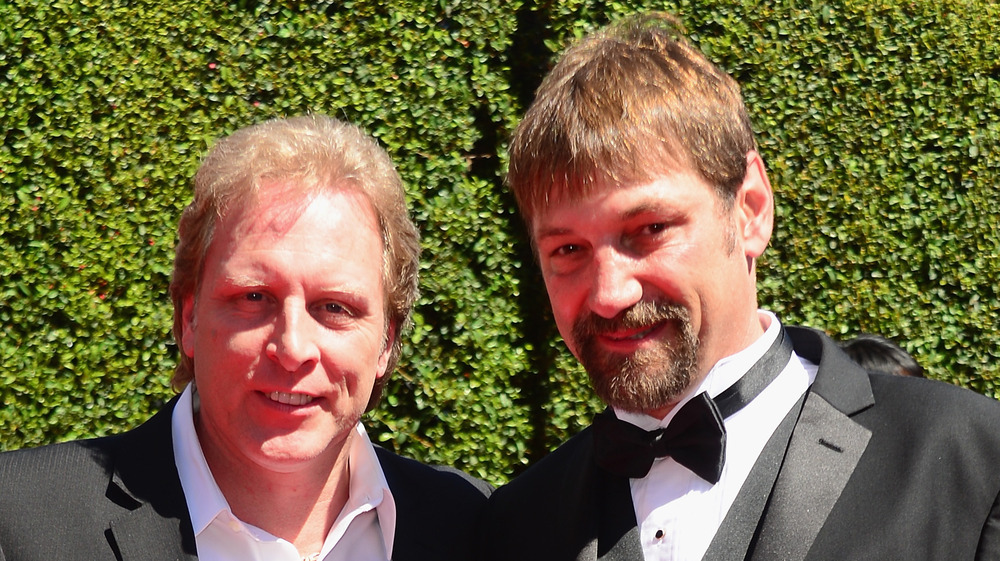 Hillstrand and Sig Hansen at the Emmys