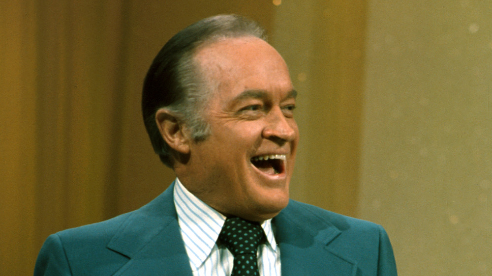 Bob Hope laughing