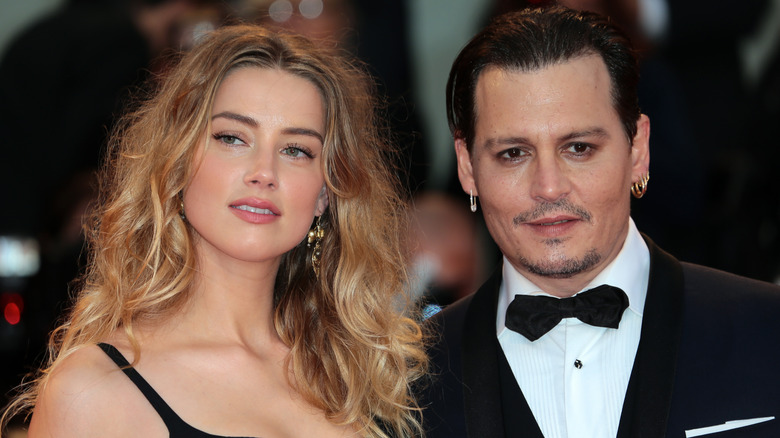 Johnny Depp and AMber Heard red carpet