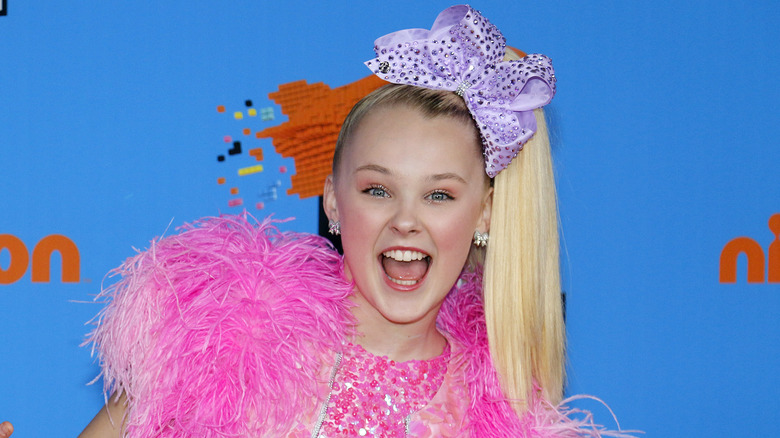 JoJo Siwa on the red carpet