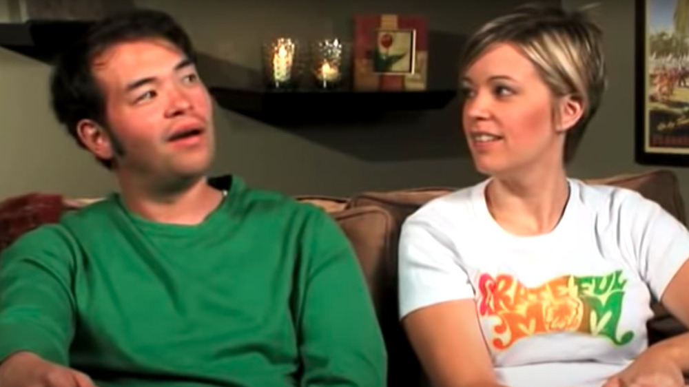 Jon and Kate Gosselin smiling 