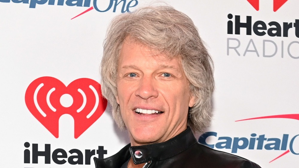 Jon Bon Jovi smiling