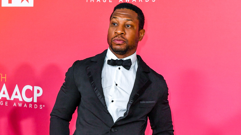 Jonathan Majors at an event