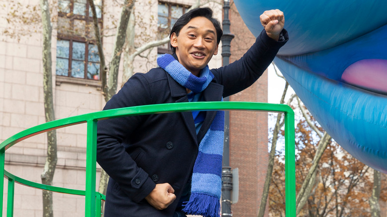 Josh Dela Cruz at Macy's Thanksgiving parade