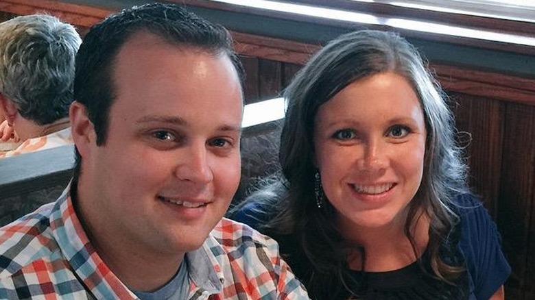 Josh and Anna Duggar smiling