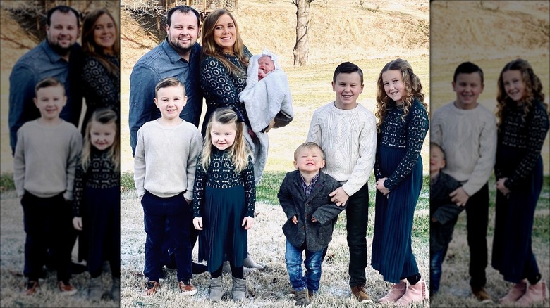 Josh and Anna Duggar with their kids