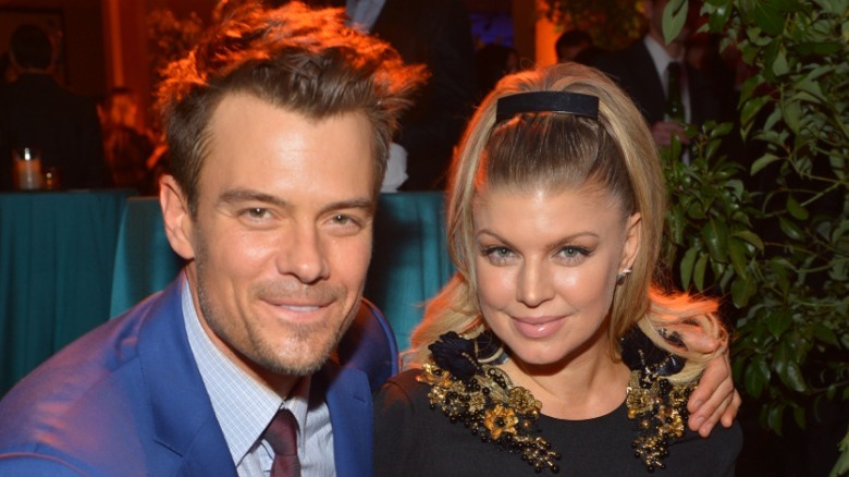 Josh Duhamel and Fergie 