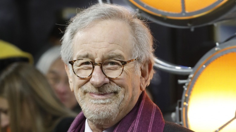 Steven Spielberg smiling