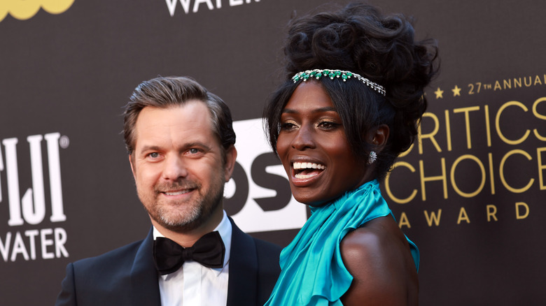 Joshua Jackson and Jodie Turner-Smith at the 2022 Critics Choice Awards